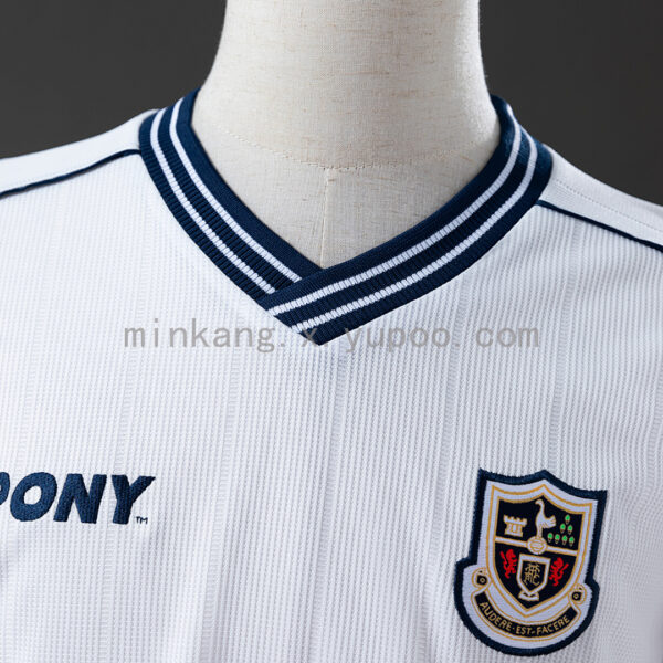 Camiseta Tottenham Hotspur 1995/96 Retro Local Manga Larga - detalle patrocinador