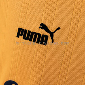 Camiseta Wolves 1988/89 Retro Local Manga Larga - detalle puño y brazo