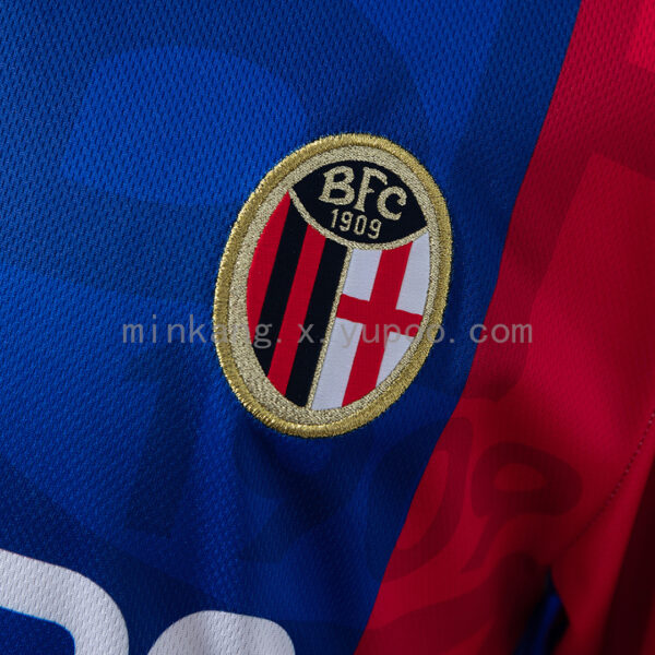 Camiseta Bologna 1998/99 Retro Local - detalle del cuello