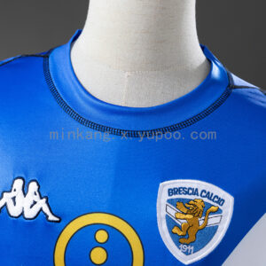Camiseta Brescia Calcio 2000/01 Retro Local - detalle