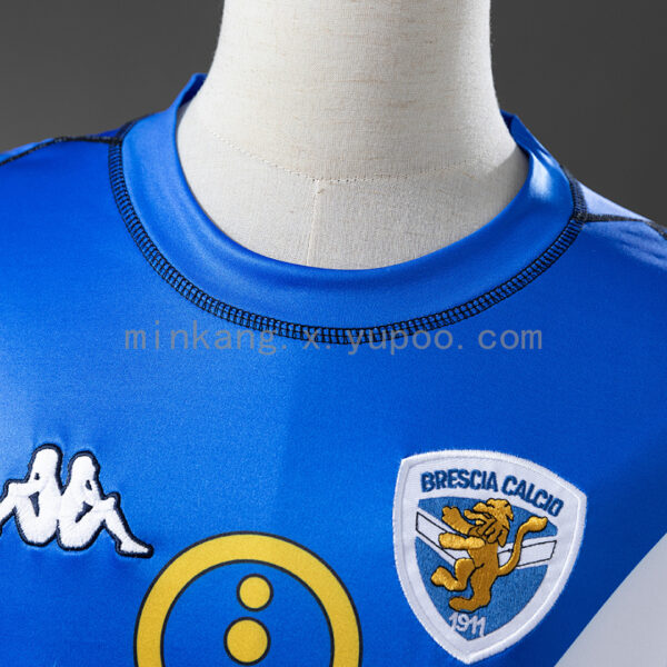 Camiseta Brescia Calcio 2000/01 Retro Local - detalle
