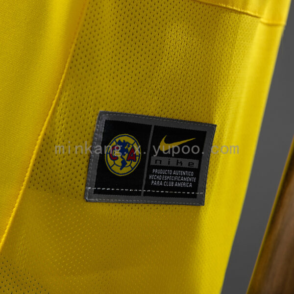 Camiseta Club América 2001/02 Retro Local - detalle cuello y hombro
