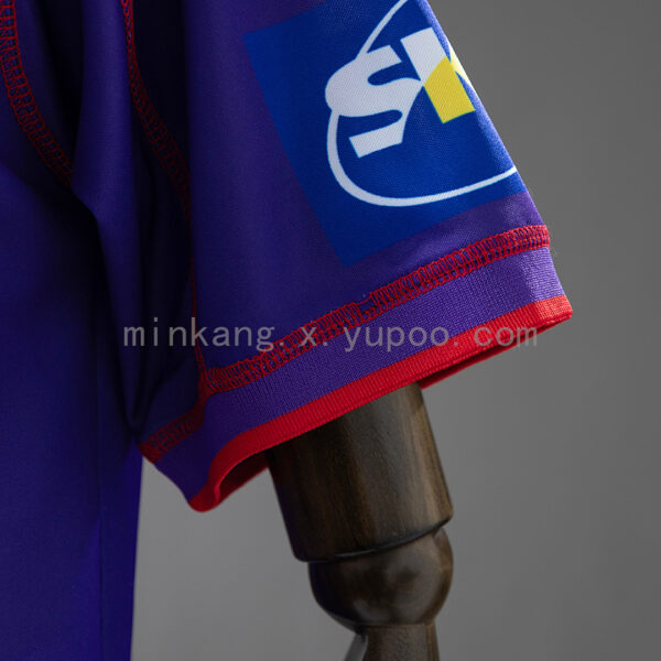 Camiseta Cruz Azul 2002/03 Retro Tercera - detalle manga izquierda