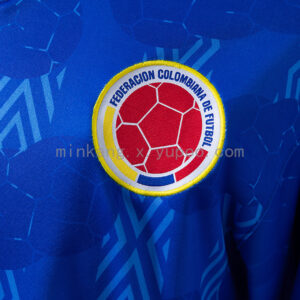 Camiseta Colombia 1994 Retro Visita Manga Larga - vista trasera