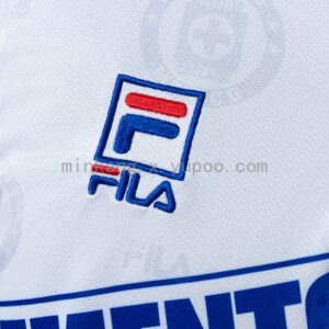 Camiseta Cruz Azul 1998 Local Manga Larga - detalle logo Fila