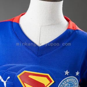 Camiseta Bahia 2024/25 Local Niño — detalle cuello
