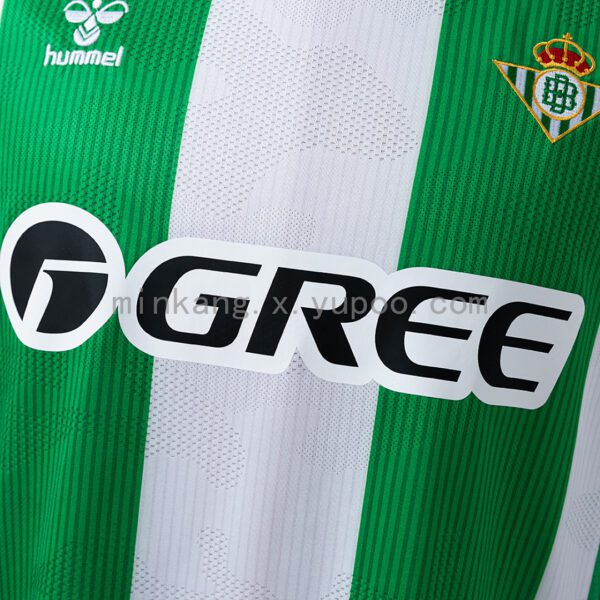 Camiseta Real Betis Balompié 2023/24 Local — detalle textura tejido
