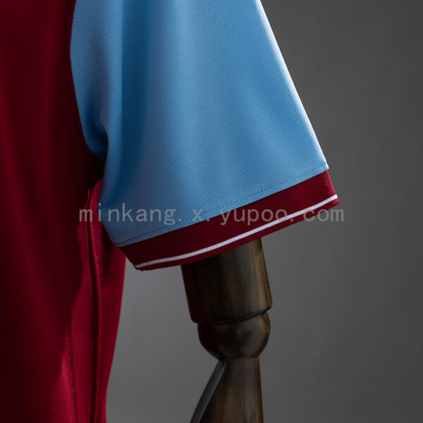 Camiseta Aston Villa 2008/09 Retro Local - detalle