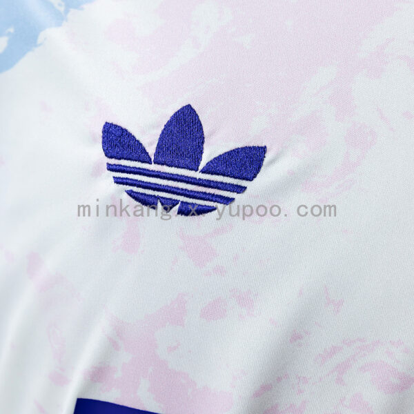 Camiseta Aston Villa 1992/93 Retro Visita Manga Larga - vista trasera