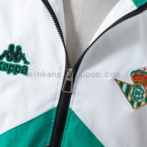 Camiseta Real Betis 2024/25 Cortaviento — detalle cuello