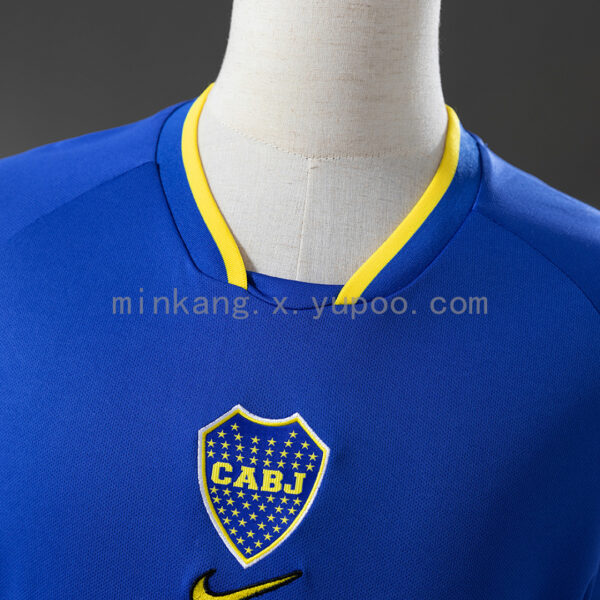 Camiseta Boca Juniors 2001 Retro Local - detalle