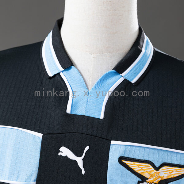 Camiseta Lazio 1999/2000 Visita Retro Manga Larga - detalle