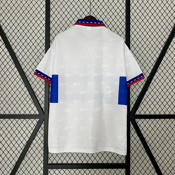 Camiseta Universidad Catolica 1998 Local Retro - detalle cuello y ribete