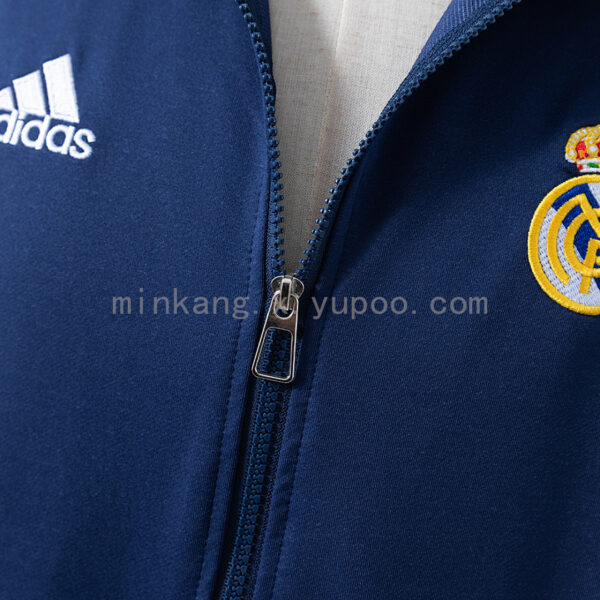 Camiseta Real Madrid 2024/25 Chaqueta Entrenamiento — detalle tejido