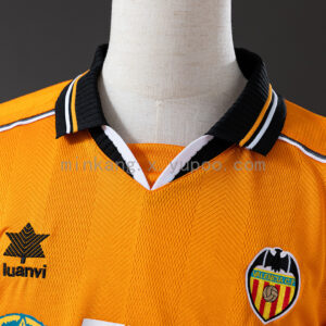 Camiseta Valencia CF 2000/01 Retro Visita — vista lateral