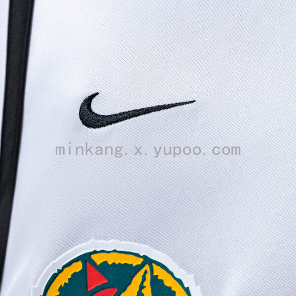 Camiseta Valencia CF 2000/01 Retro Local Manga Larga — detalle tejido