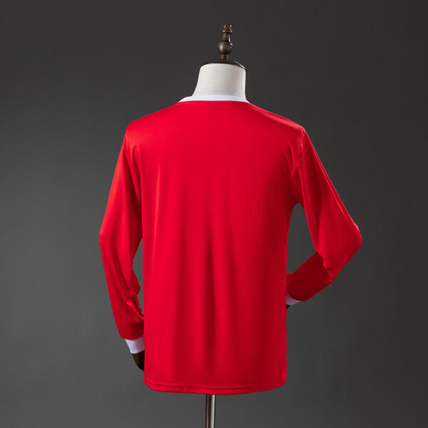 Camiseta Independiente 1994 Retro Local Manga Larga - detalle cuello