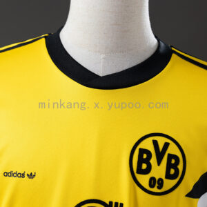 Camiseta Borussia Dortmund 1989 Retro Local - detalle