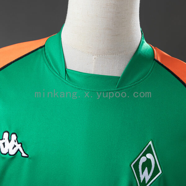 Camiseta Werder Bremen 1992 Visita - detalle dobladillo