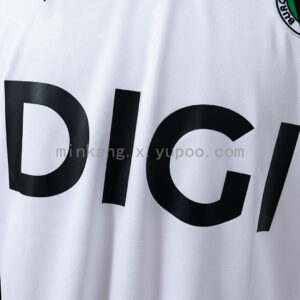 Camiseta Club Deportivo Burgos 2023/24 Local — detalle patrocinador manga