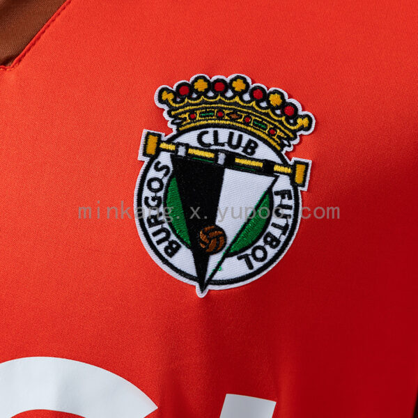 Camiseta Burgos CF 2023/24 Tercera — detalle tejido