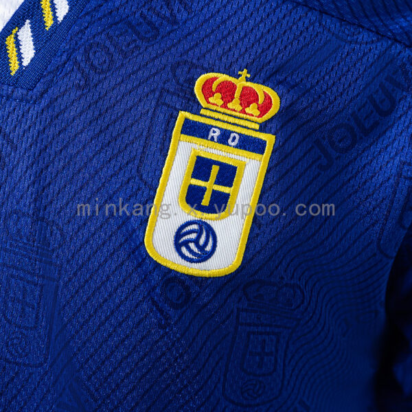 Camiseta Real Oviedo 1990/91 Retro Local — detalle