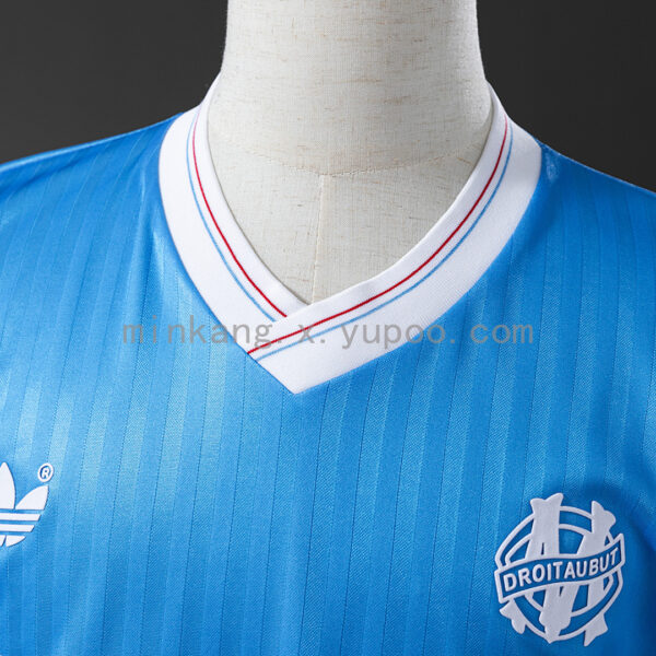 Camiseta Olympique de Marseille 1990 Retro - vista frontal