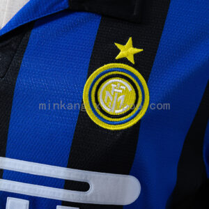 Camiseta Inter Milan 1998 Retro Local Manga Larga - detalle