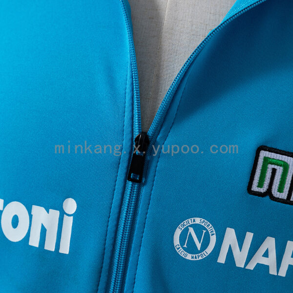 Chaqueta Napoli 1989/90 Retro Diego Maradona Track - detalle sponsor Buitoni