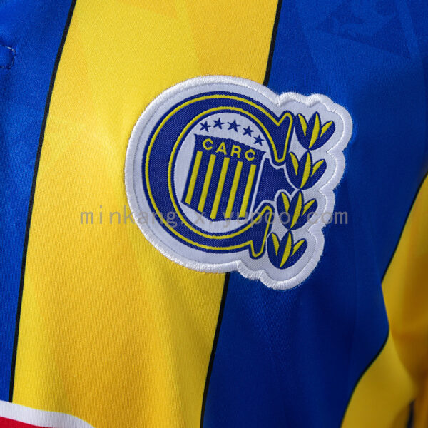 Camiseta Rosario Central 1987 Retro Local - detalle del tejido