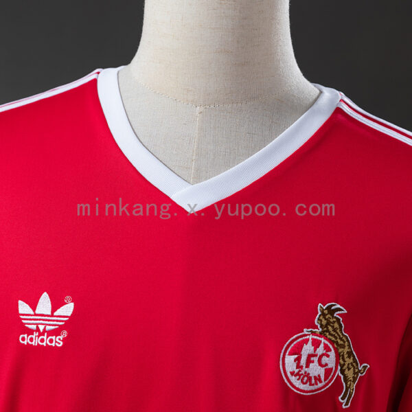 Camiseta FC Köln 1978 Retro Local - detalle tejido
