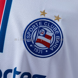 Camiseta Bahia 2023/24 Local — detalle manga y puño