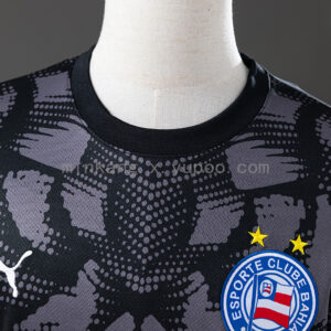 Camiseta Esporte Clube Bahia 2024/25 Arquero — detalle del tejido