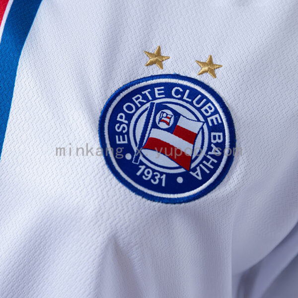 Camiseta Bahia 2023/24 Local Mujer — detalle de la manga