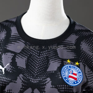 Camiseta Esporte Clube Bahia 2024/25 Arquero — detalle manga