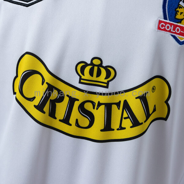 Camiseta Colo Colo 2006 Retro Local Manga Larga - vista lateral