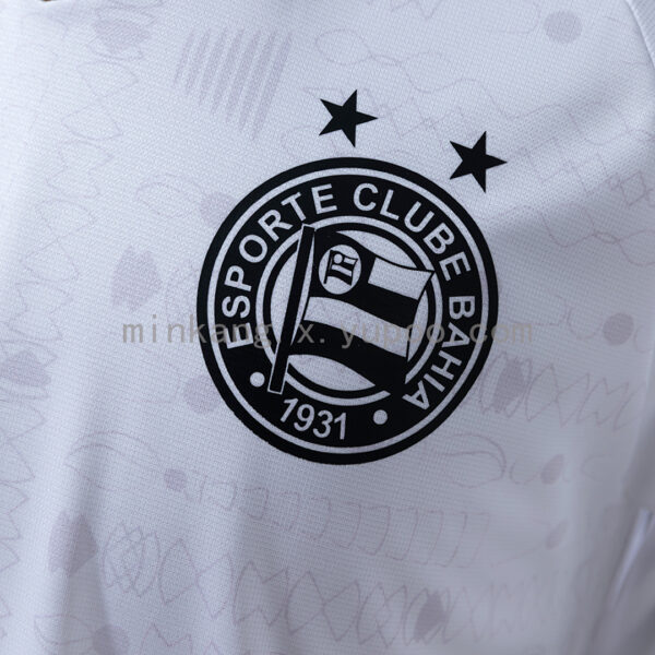 Camiseta Esporte Clube Bahia 2020 Edición Especial AFRO PUNK — detalle patrón del tejido