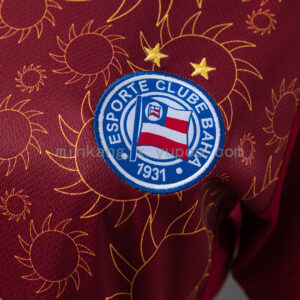 Camiseta Esporte Clube Bahia 2023/24 Tercera — detalle logo Puma