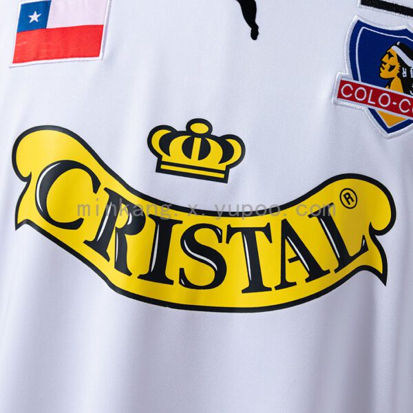 Camiseta Colo Colo 2003 Local - detalle material y textura