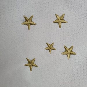 Camiseta Cruzeiro 2023/24 Visita — detalle manga