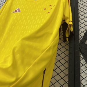 Camiseta Cruzeiro 2024/25 Arquero — detalle de tela