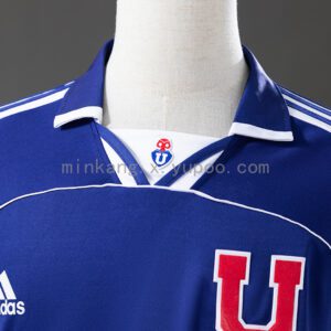 Camiseta Universidad de Chile 1998 Retro Local - detalle textura de la tela