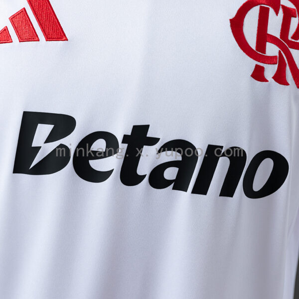 Camiseta Flamengo 2023 Visita — detalle del cuello