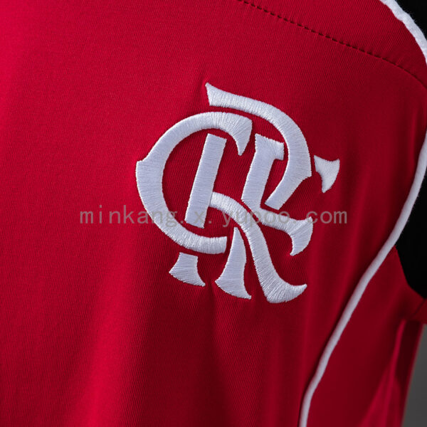 Camiseta Flamengo 2024/25 Local — detalle tejido