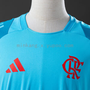 Camiseta Flamengo 2024 Entrenamiento — detalle de manga y hombro