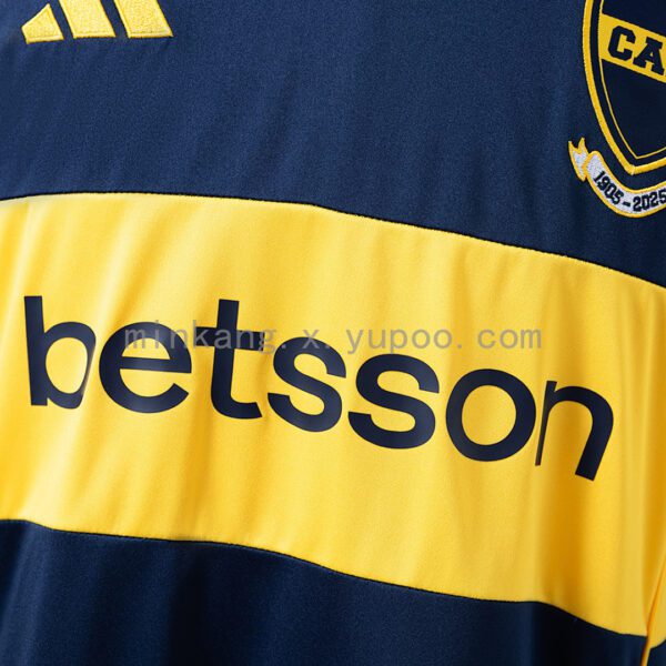Camiseta Boca Juniors 2022/23 Local - detalle del cuello y tejido