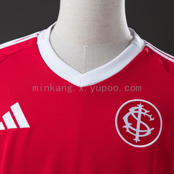 Camiseta Sport Club Internacional 2024/25 Local Manga Larga — vista lateral