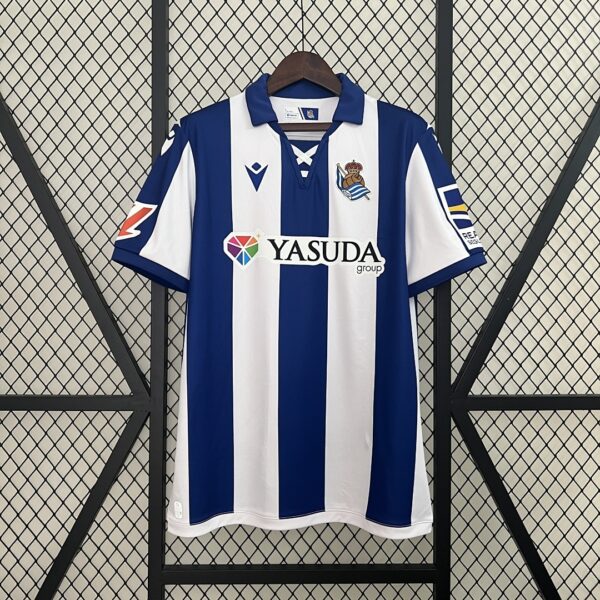 Camiseta Real Sociedad 2023/24 Local — detalle