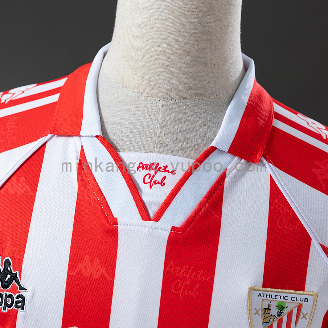 Camiseta Athletic Bilbao 1998 Retro Local — vista frontal