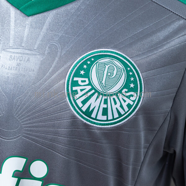 Camiseta Palmeiras 2015/16 Visita — detalle cuello en V